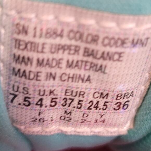 SKECHERS Flex Appeal 11884 Tie Dye Sneakers Sz 7.5 Mint Green Aqua Comfortcore - Picture 5 of 9